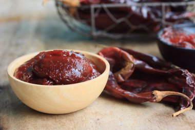 Kore kırmızı biber - gochujang