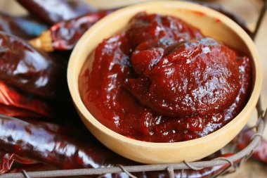 Kore kırmızı biber - gochujang