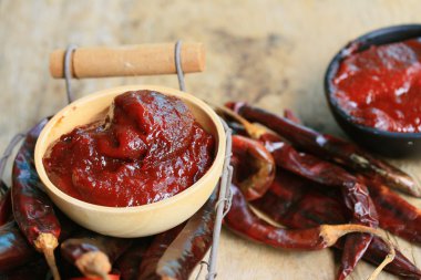 Kore kırmızı biber - gochujang