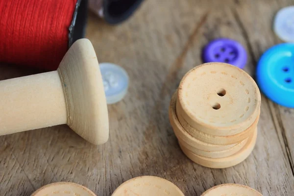 A lot thread spool — Stock Photo, Image