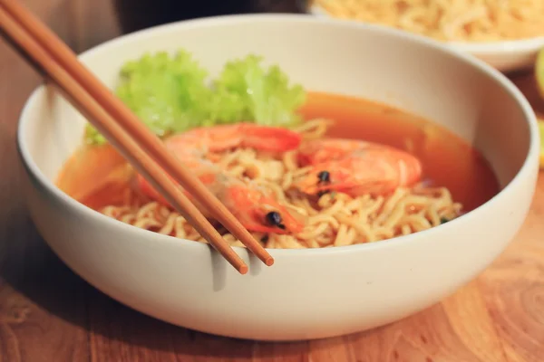 Ramen picante - comida japonesa — Foto de Stock