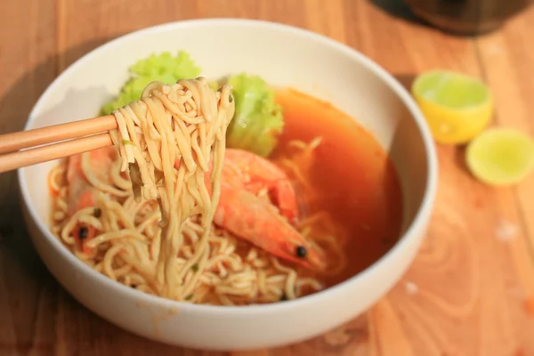 Ramen picante - comida japonesa —  Fotos de Stock