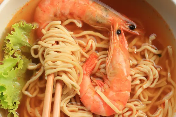 Ramen picante - comida japonesa — Foto de Stock