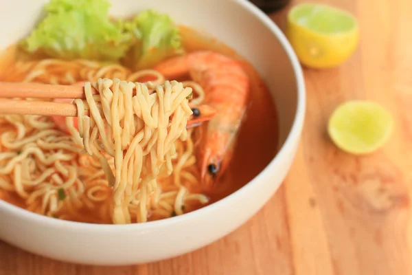 Ramen picante - comida japonesa — Foto de Stock