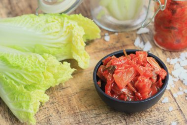 Kimchi lahana - Kore yemeği