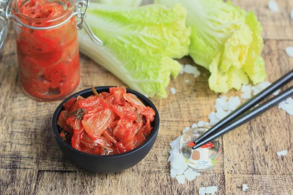 stock image kimchi cabbage - korean food