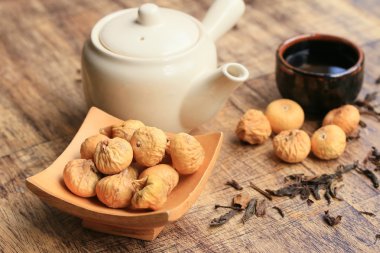 kuru incir ve sıcak çay