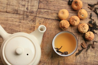 kuru incir ve sıcak çay