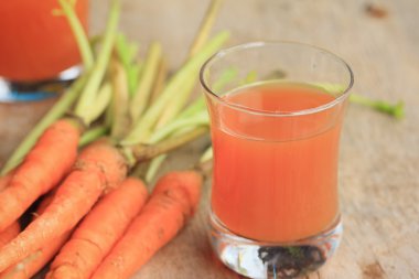 taze havuç suyu ile