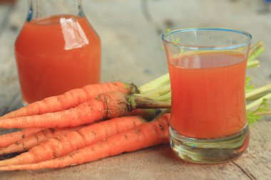 taze havuç suyu ile