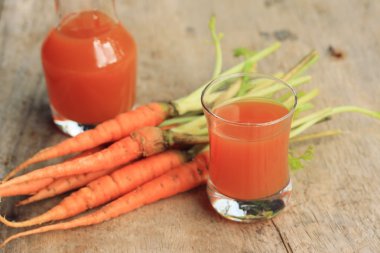 taze havuç suyu ile