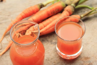 taze havuç suyu ile