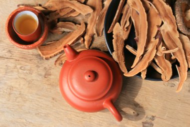 Ganoderma Lucidium sıcak çay