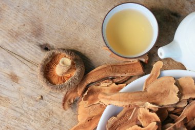 Ganoderma Lucidium sıcak çay