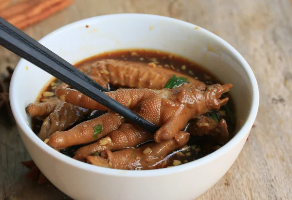 Pollo guisado comida china — Foto de Stock