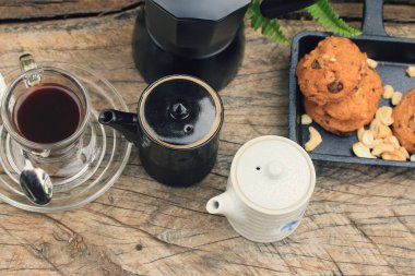 Sıcak kahve ile kaşu tanımlama