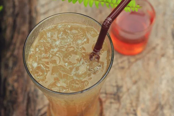 Honiglimonade mit Soda — Stockfoto