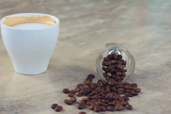 뜨거운 커피 콩 — 스톡 사진