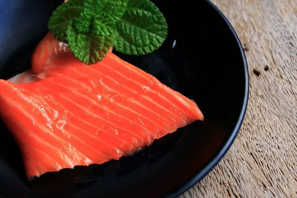 Sashimi de salmón de pescado fresco — Foto de Stock