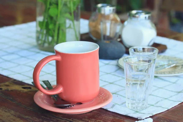 Espresso warme koffie — Stockfoto