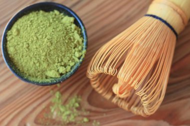 Kibrit yeşil çay tozu