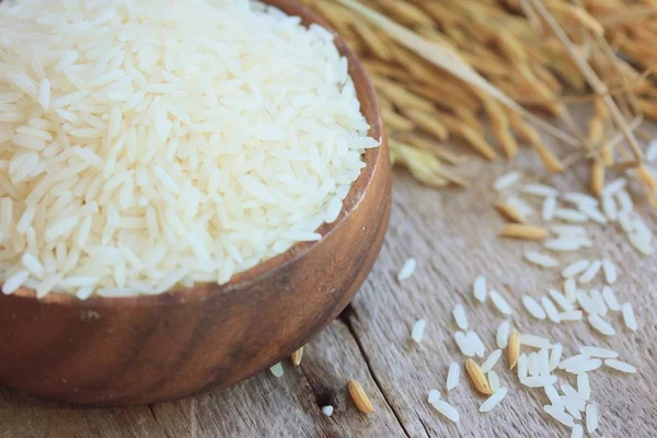 Rýže a rýže rostlin — Stock fotografie