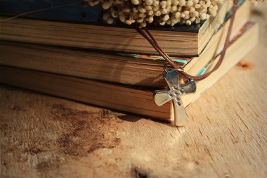 çapraz ve kurutulmuş çiçekler