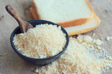 ekmek kırıntıları ve ekmek