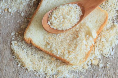 ekmek kırıntıları ve ekmek