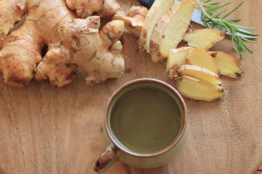 taze zencefil çayı