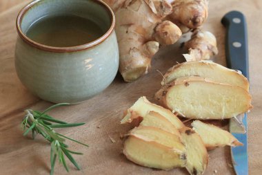 taze zencefil çayı