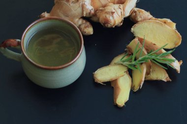 taze zencefil çayı