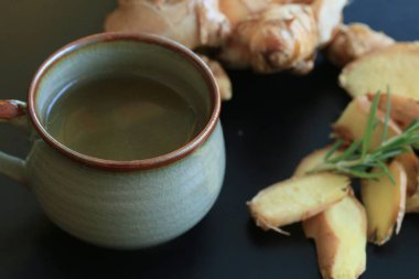 taze zencefil çayı