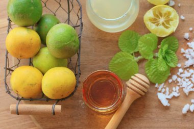 Limon suyu bal ile
