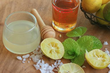 Limon suyu bal ile
