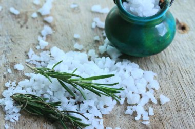 yığın beyaz deniz tuzu