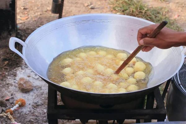 Patata dolce fritta — Foto Stock