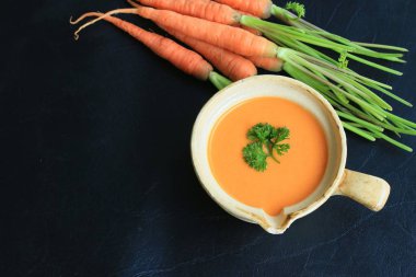 taze havuç çorbası