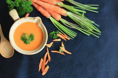 taze havuç çorbası