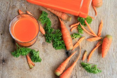 havuç suyu ile taze