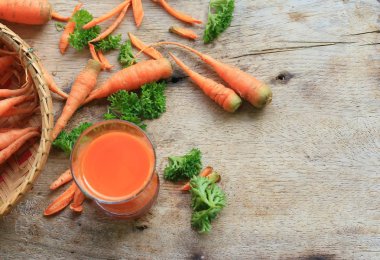 havuç suyu ile taze