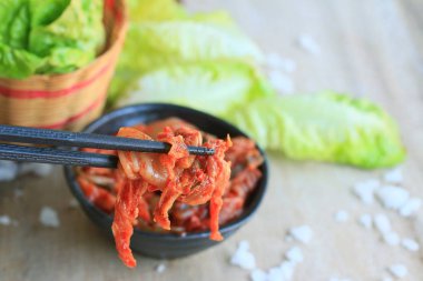 Kimchi lahana - Kore yemeği