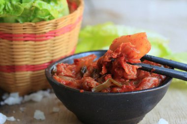 Kimchi lahana - Kore yemeği