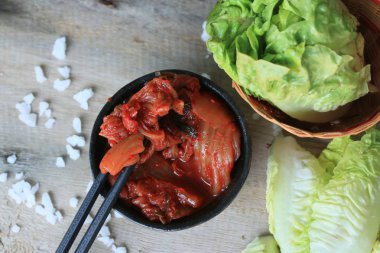Kimchi lahana - Kore yemeği
