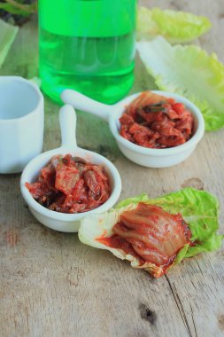 Kimchi lahana - Kore yemeği