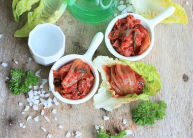 Kimchi lahana - Kore yemeği