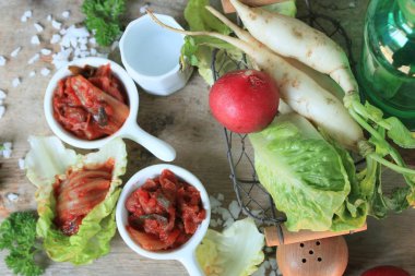 Kimchi lahana - Kore yemeği