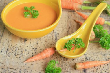 taze havuç çorbası
