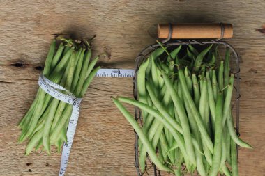 mezura ile uzun fasulye