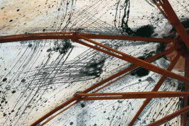 Sanat kumaş boya şemsiye